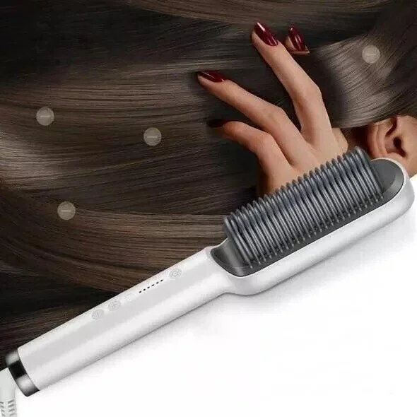 Last Day 49% OFF - Negative Ion Hair Straightener Styling Comb