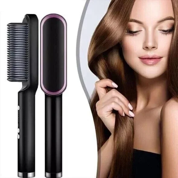 Last Day 49% OFF - Negative Ion Hair Straightener Styling Comb