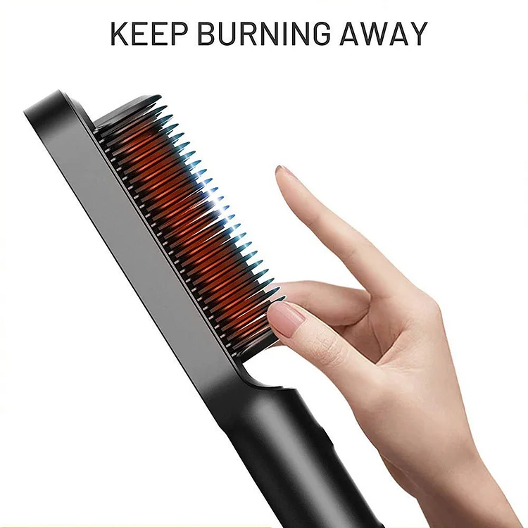 Last Day 49% OFF - Negative Ion Hair Straightener Styling Comb