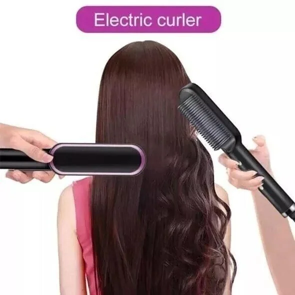 Last Day 49% OFF - Negative Ion Hair Straightener Styling Comb