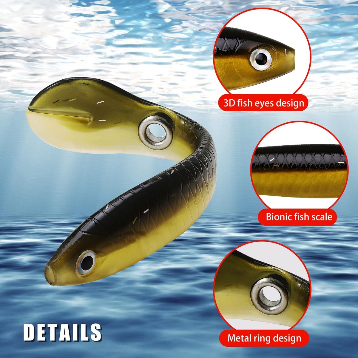 LAST DAY 49% OFF - Soft Bionic Fishing Lures