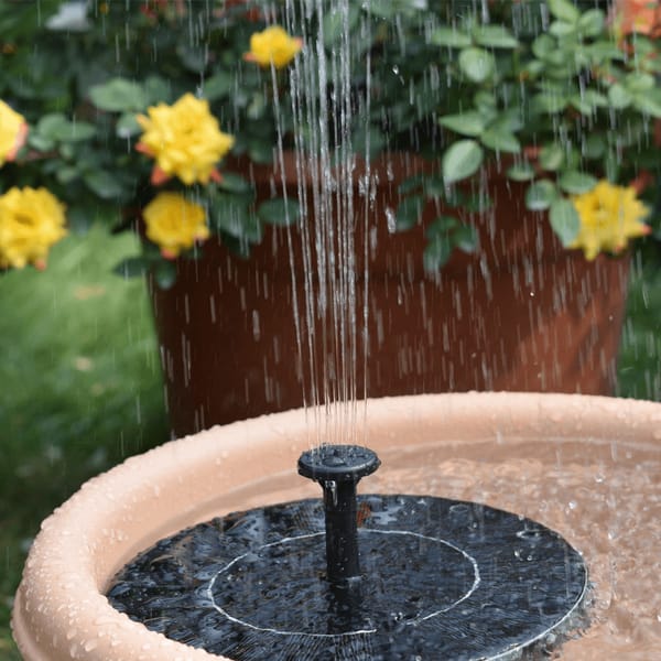 Last Day 49% OFF - Solar outdoor fountain - The perfect garden decoration