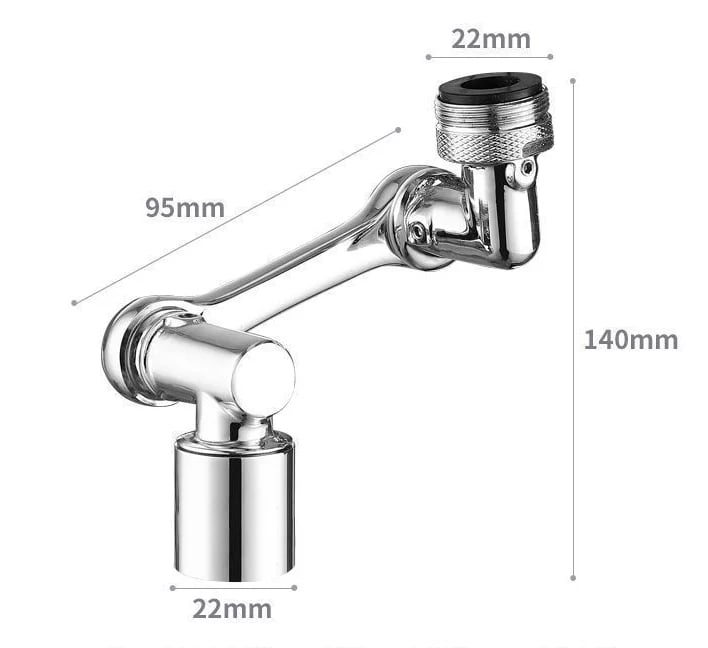 Last Day 49% OFF - Universal 1080Â°Splash Filter Faucet