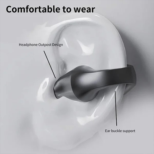 LAST DAY 49% OFF - Wireless Ear Clip Bone Conduction Headphones