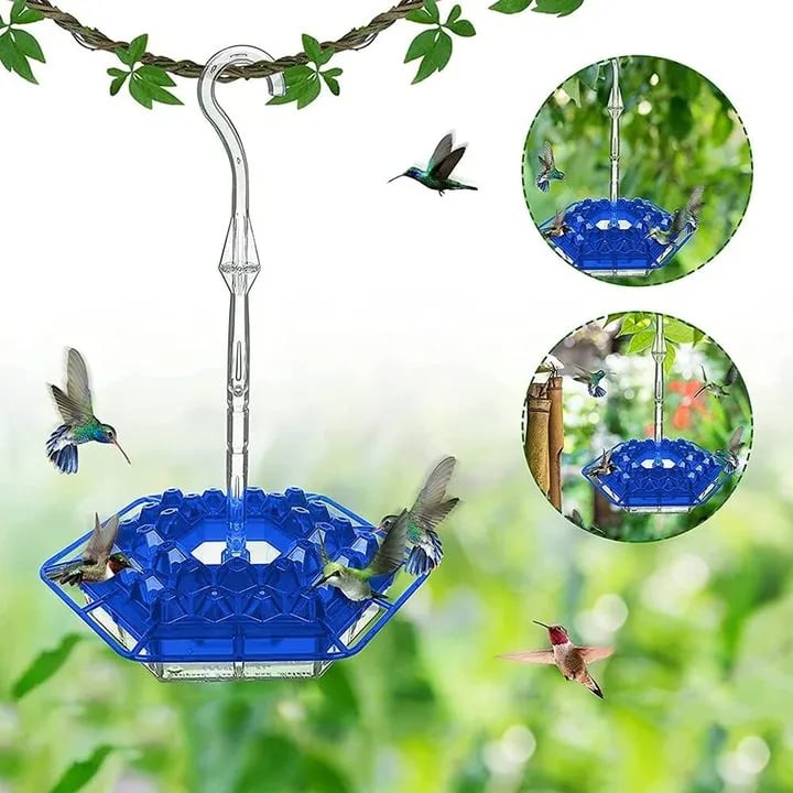 Solar Grass LAST DAY 49% OFF-MARY'S HUMMINGBIRD FEEDER WITH PERCH