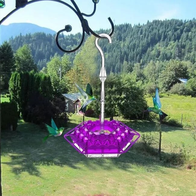 Solar Grass LAST DAY 49% OFF-MARY'S HUMMINGBIRD FEEDER WITH PERCH