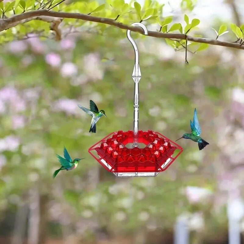 Solar Grass LAST DAY 49% OFF-MARY'S HUMMINGBIRD FEEDER WITH PERCH