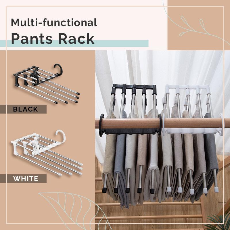 LAST DAY 49% OFF- Multi-functional Pants Rack (BUY 5 GET Extra 30% OFF)