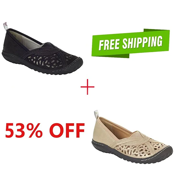 (Last Day 49% OFF) Women's Breathable & Support Flat Shoes