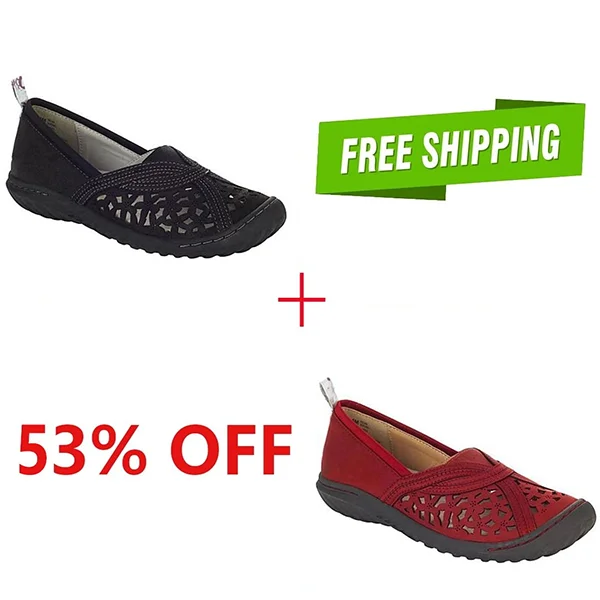 (Last Day 49% OFF) Women's Breathable & Support Flat Shoes