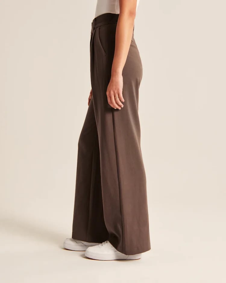 Last Day 50% OFF - HIGH WAIST TAILORED WIDE LEG PANTS