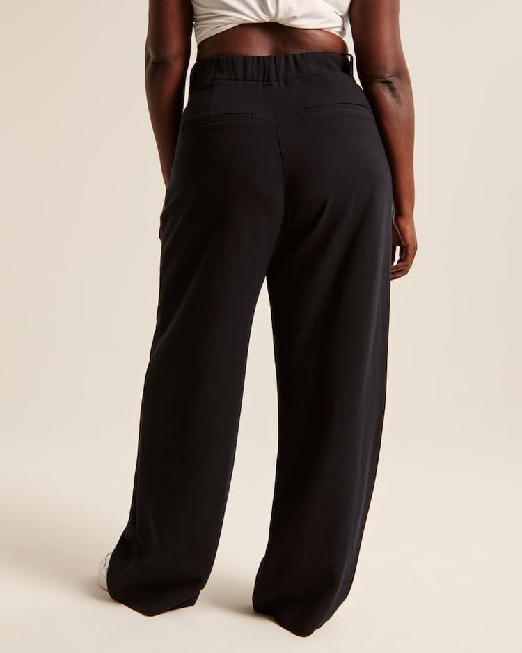 Last Day 50% OFF - HIGH WAIST TAILORED WIDE LEG PANTS