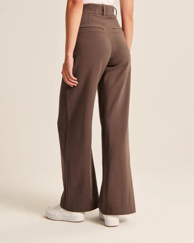 Last Day 50% OFF - HIGH WAIST TAILORED WIDE LEG PANTS