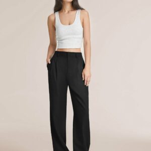 Last Day 50% OFF - HIGH WAIST TAILORED WIDE LEG PANTS