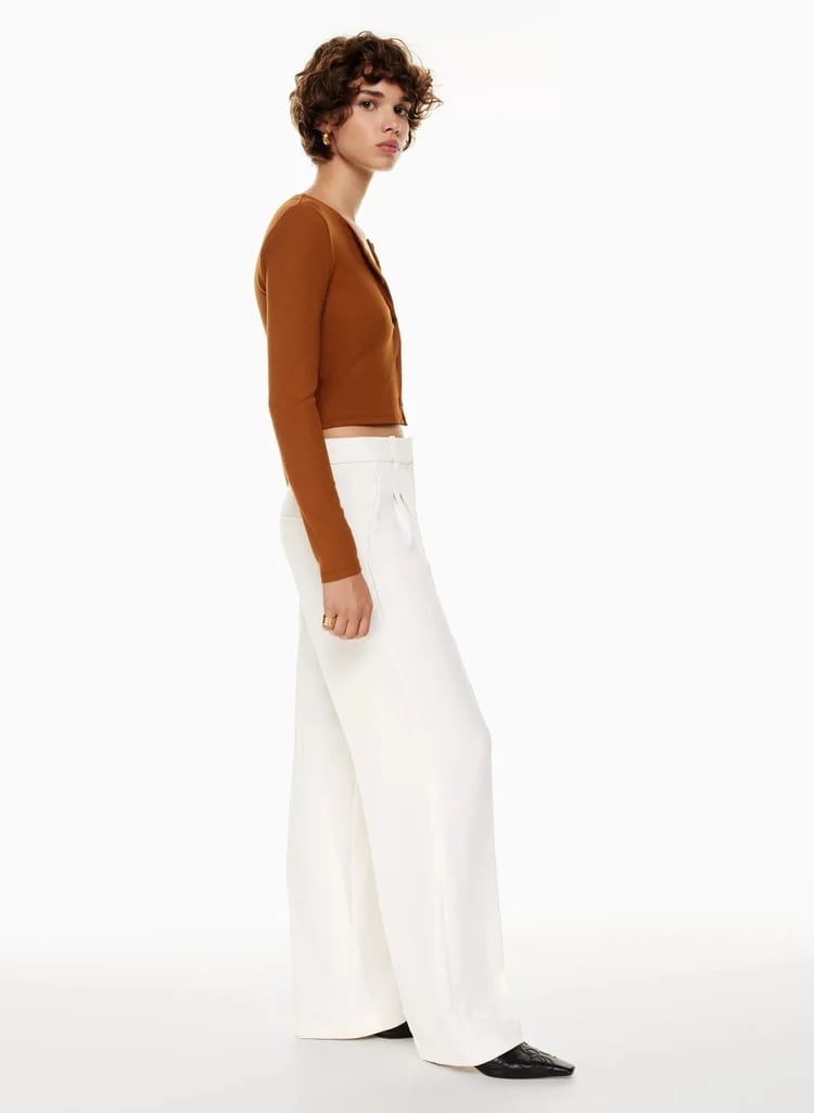 Last Day 50% OFF - HIGH WAIST TAILORED WIDE LEG PANTS