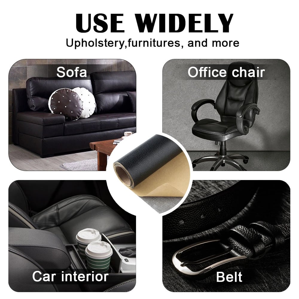 Last Day 50% OFF - Self - New Upgraded Adhesive Leather Refinisher Repair Cut Sofa Repair