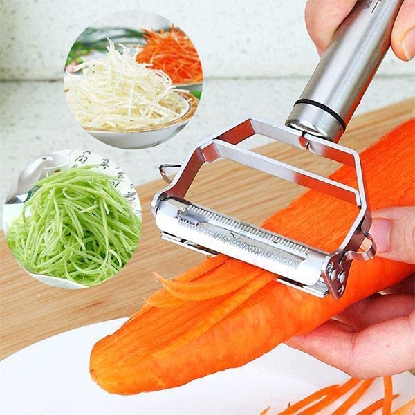 Last Day 50% OFF - Stainless Steel Multi-function Vegetable Peeler - Kitchen Helper