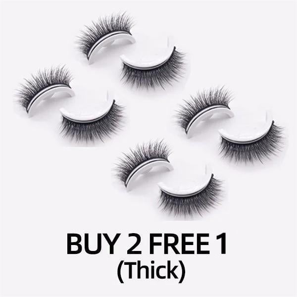 Last Day 50%OFF - Reusable Self-Adhesive Eyelashes (BUY 2 GET 1 FREE)