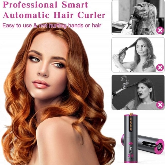 LAST DAY 60% OFF - Cordless Automatic Hair Curler