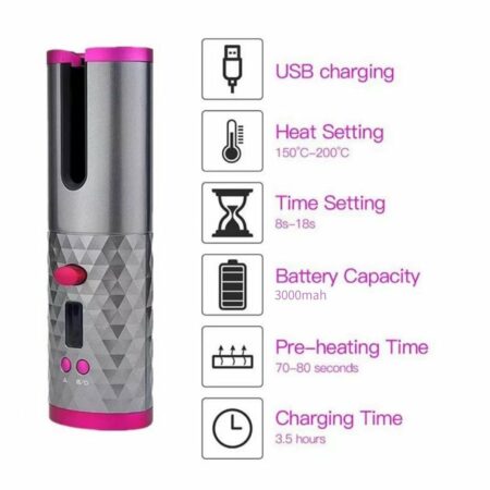 LAST DAY 60% OFF - Cordless Automatic Hair Curler