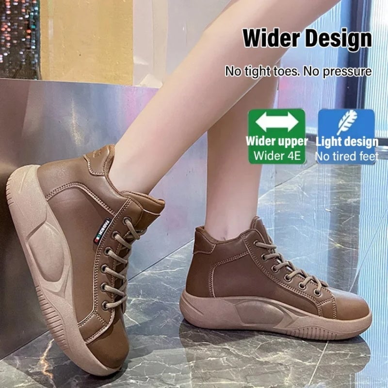 (LAST DAY 60% OFF) Women's High Top Thick Sole Martin Boots