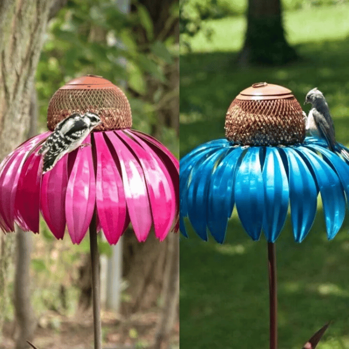 LAST DAY 70% OFF - 2023 Outdoor Flower Bird Feeder Spring Decoration