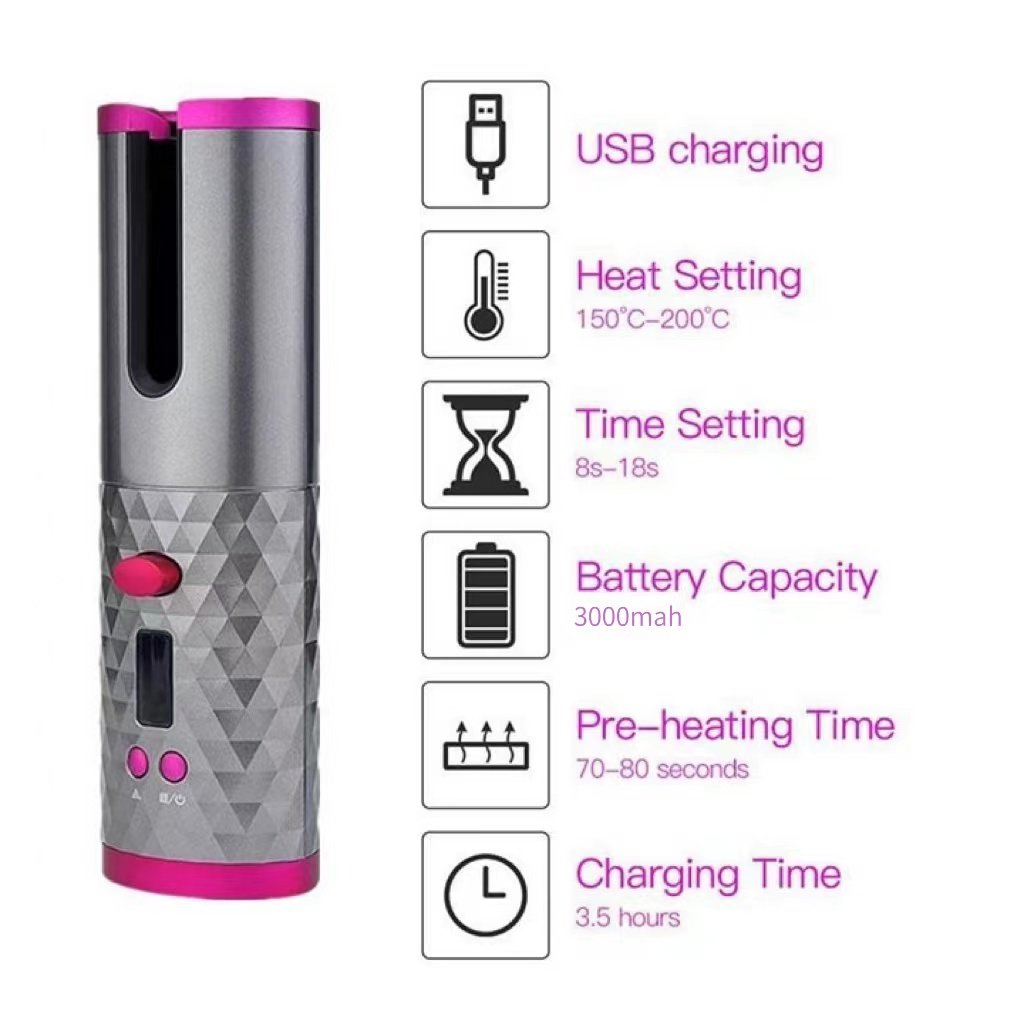 LAST DAY 70% OFF - Cordless Automatic Hair Curler