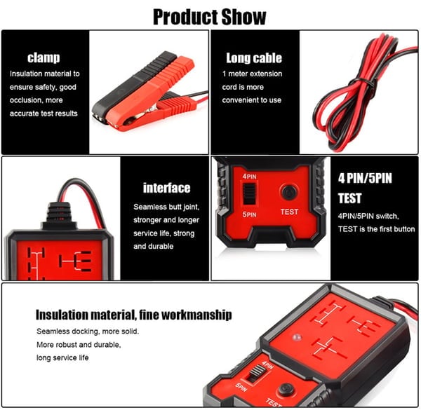 LAST DAY 70% OFF - Relay Tester