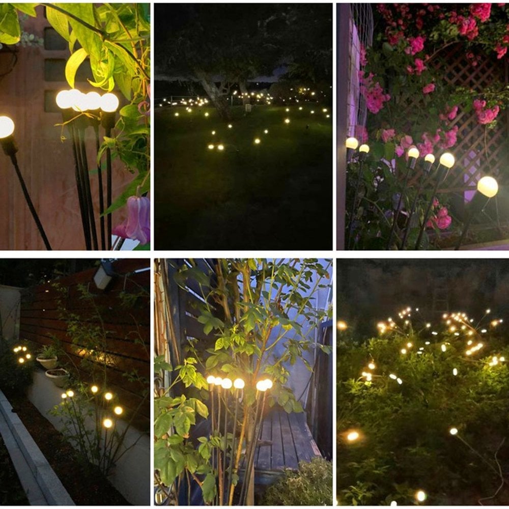 LAST DAY 70% OFF - Solar Powered Firefly Garden Light