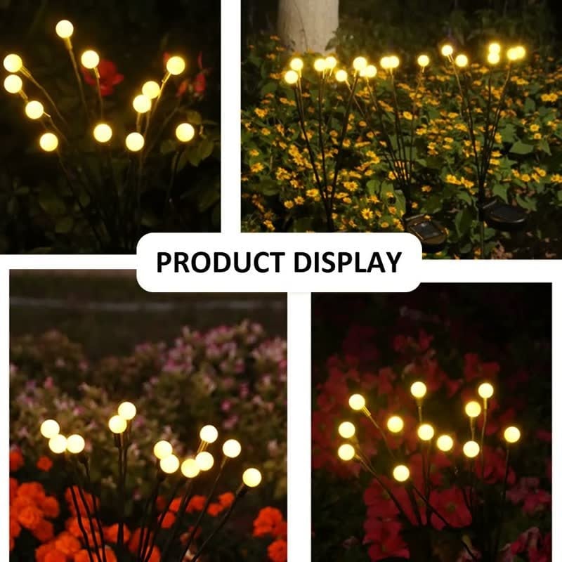 LAST DAY 70% OFF - Solar Powered Firefly Garden Light