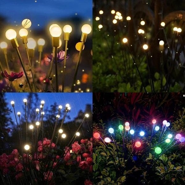 LAST DAY 70% OFF - Solar Powered Firefly Garden Light