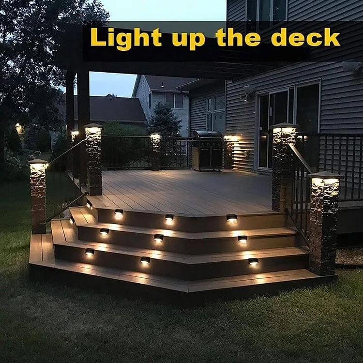 Last Day 70% OFF- Solar Outdoor LED Stair Light