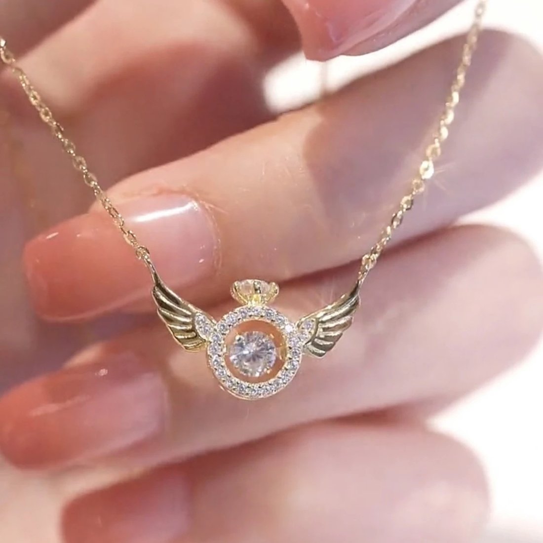 Last Day 75% OFF - Angel Wings Necklace