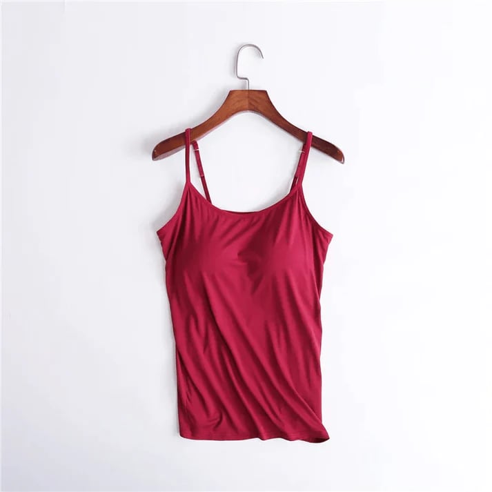 Last Day 75% Off - Tank With Built-In Bra