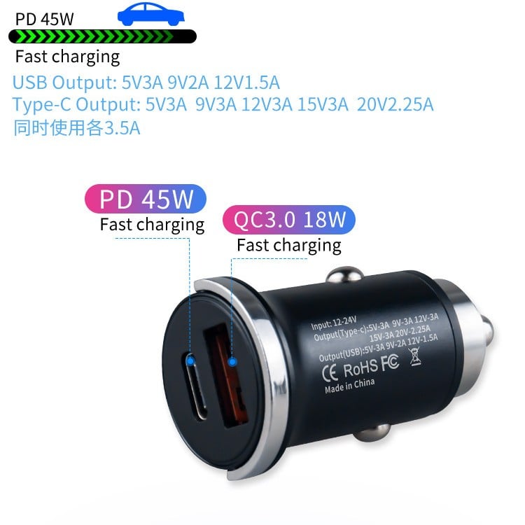 LAST DAY 75% OFF-Multi Compatible 100W Fast Charging Car Charger