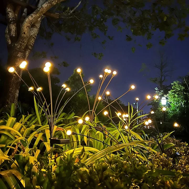 Last Day 75% OFF- Solar Powered Firefly Garden Light