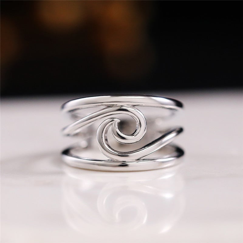 Last Day Buy 1 Get 1 Free -  Happiness Comes In Waves Ring