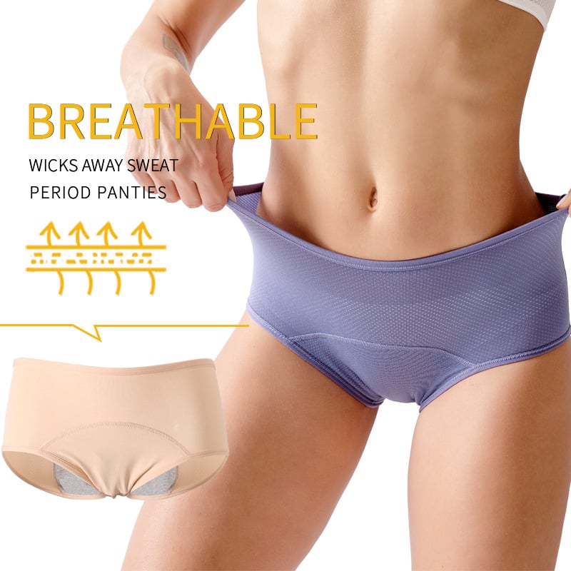 Last Day-Buy 3 Get 2 Free-2023 New Upgrade High Waist Leak Proof Panties