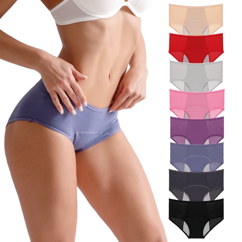 Last Day-Buy 3 Get 2 Free-2023 New Upgrade High Waist Leak Proof Panties