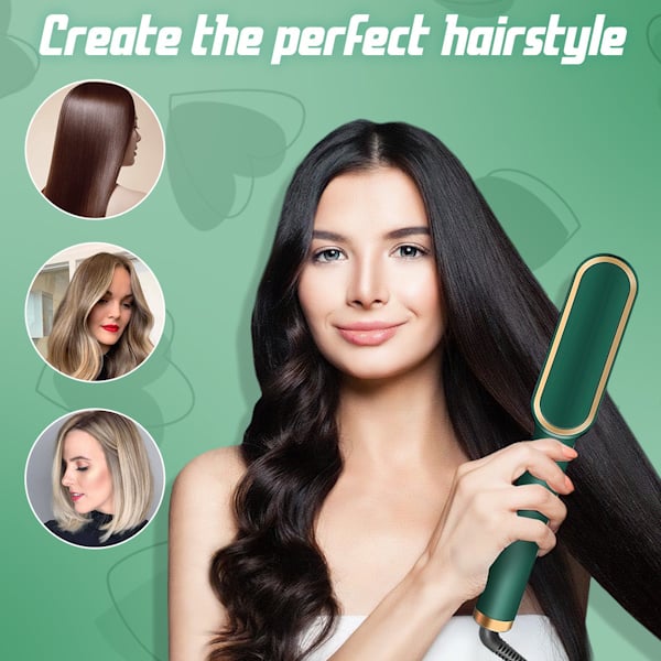 (Last Day Promotion - 48% OFF) Negative Ion Hair Straightener Styling Comb