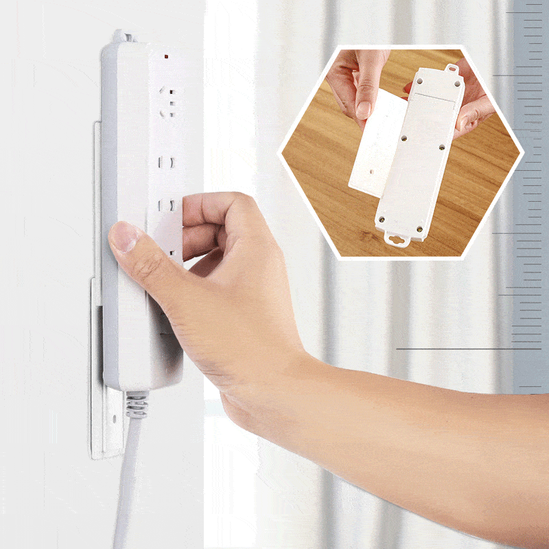 (Last Day Promotion - 48%OFF) Adhesive Punch-free Socket Holder