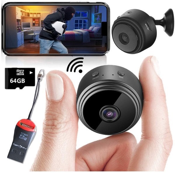 (Last Day Promotion - SAVE 48% OFF)Mini 1080p HD Wireless Magnetic Security Camera