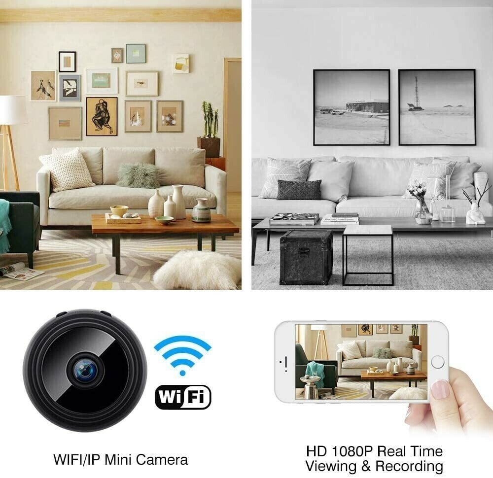 (Last Day Promotion - SAVE 48% OFF)Mini 1080p HD Wireless Magnetic Security Camera