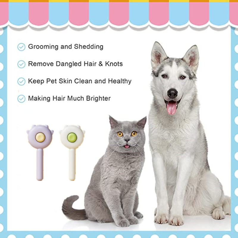 (Last Day Promotion – SAVE 50%OFF) Pet Floating Hair Massage Comb