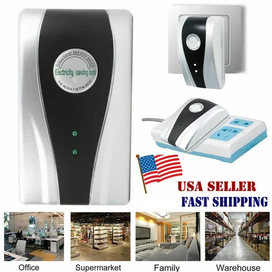 Last Day Promotion 49% OFF - Energy Saver Saving Device for Household Office Market Factory