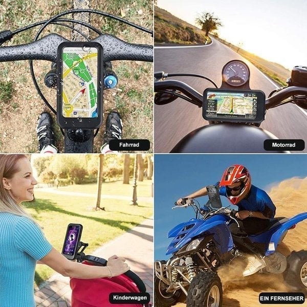 Last Day Promotion 49% OFF - Waterproof Bicycle & Motorcycle Phone Holder