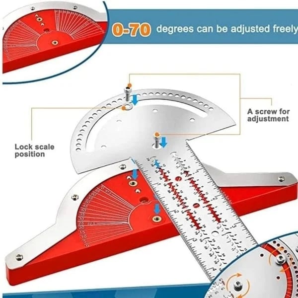 Last Day Promotion 49%OFF - Ultra-precision woodworking scriber measuring tool