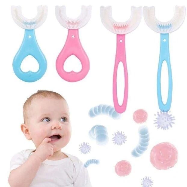 (Last Day Promotion 50% OFF) U-shaped Children's Toothbrush