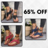 Last Day Promotion 70% OFF - Leather Orthopedic Arch Support Sandals Diabetic Walking Sandals