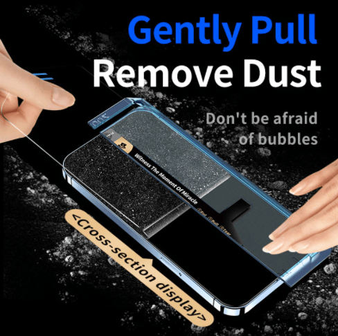 Last Day Promotion BUY 1 GET 1 FREE - Anti-Spy Screen Protector With Auto Alignment Kit For iPhone